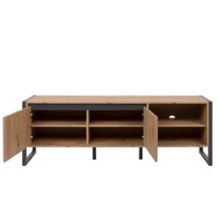 Meuble TV 2 Portes Et 2 Niches Denver -Red Living 1000214489 200608 14153900043 DETAILS P000000001000214489