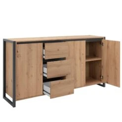 Buffet Bas 3 Portes Denver -Red Living 1000214505 200608 14181400159 DETAILS P000000001000214505