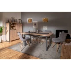 Buffet Haut 2 Portes 2 Tiroirs Denver -Red Living 1000214506 200608 14182000165 MOOD DETAILS P000000001000214506 mood