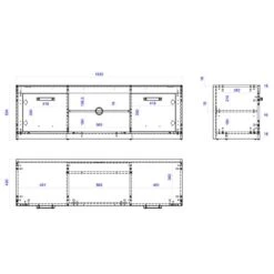 Meuble TV Buzan 13 Meuble TV Buzan -Red Living 1000223913 210202 14162500004 SKETCH DETAILS P000000001000223913 sketch