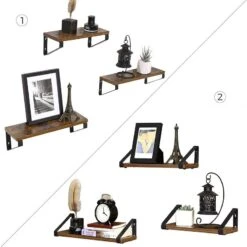 Tablettes Murales Crossville (lot De 3) -Red Living 1000226206 200922 17390300130 DETAILS P000000001000226206