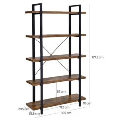 Étagère Leesville II -Red Living 1000229723 201104 13594300125 SKETCH DETAILS P000000001000229723 sketch