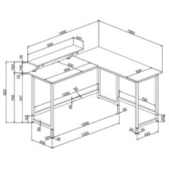 Bureau D’angle Cales -Red Living 1000235786 220505 500 SKETCH DETAILS P000000001000235786 sketch