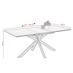 Table Okatti -Red Living 1000263432 210430 11501000182 SKETCH DETAILS P000000001000263432 sketch