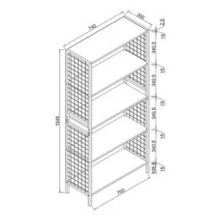Étagère Welford -Red Living 1000283952 220401 500 SKETCH DETAILS P000000001000283952 sketch
