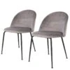 Chaises Capitonnées Maxou II (lot De 2) -Red Living 1000299397 211012 13445400040 IMAGE P000000001000299397