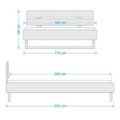 Lit En Bois Massif Gillen II -Red Living 1000300440 211021 110807000553 SKETCH DETAILS P000000001000300440 sketch