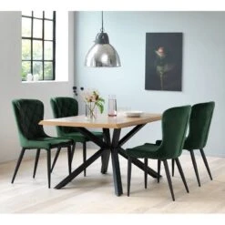 Chaises Capitonnées Kaman (lot De 2) -Red Living 1000303602 211117 16473900084 MOOD DETAILS P000000001000303602 mood