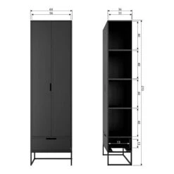 Armoire D’entrée Cobar -Red Living 1000304181 211029 12341600724 SKETCH DETAILS P000000001000304181 sketch