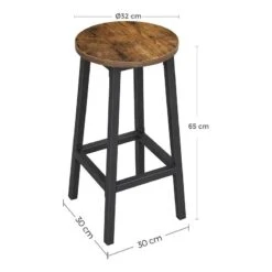 Tabourets De Bar Savar (lot De 2) -Red Living 1000332559 220303 500 SKETCH DETAILS P000000001000332559 sketch
