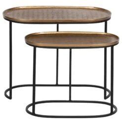 Bouts De Canapé Yantai (lot De 2) -Red Living 1000345804 220428 030 DETAILS P000000001000345804