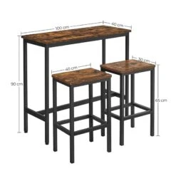 Ensemble De Bar Sintang (3 éléments) -Red Living 1000347217 220513 500 SKETCH DETAILS P000000001000347217 sketch