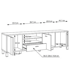 Meuble TV Vallegrande I -Red Living 1000356705 220603 501 SKETCH DETAILS P000000001000356705 sketch
