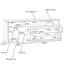 Meuble TV Jördis -Red Living 1000364885 220722 501 SKETCH DETAILS P000000001000364885 sketch
