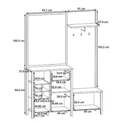 Porte-manteau Compact Kasala -Red Living 1000364896 220722 501 SKETCH DETAILS P000000001000364896 sketch