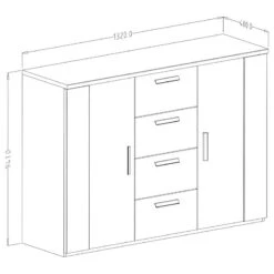 Buffet Kalbarri -Red Living 1000367265 221005 500 SKETCH DETAILS P000000001000367265 sketch