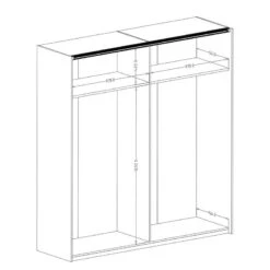 Armoire à Portes Coulissantes Kalbarri -Red Living 1000367268 221005 501 SKETCH DETAILS P000000001000367268 sketch
