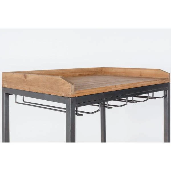 Armoire Bar à Vin Vintage Bois Clair 11 Armoire Bar à Vin Vintage Bois Clair – Image 9