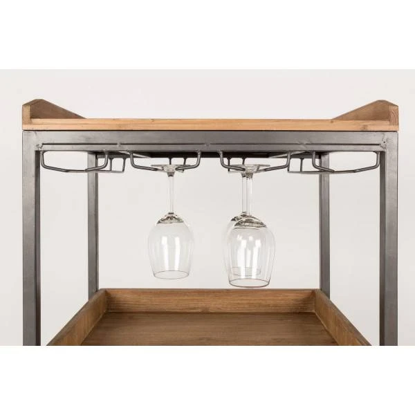 Armoire Bar à Vin Vintage Bois Clair 9 Armoire Bar à Vin Vintage Bois Clair – Image 7