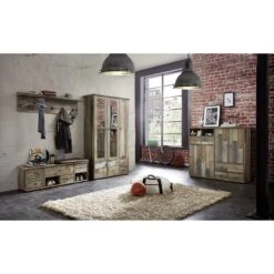 Ensemble De Vestibule Tapara (3 éléments -Red Living garderoben set tapara ii 3 teilig braun grau 4383236