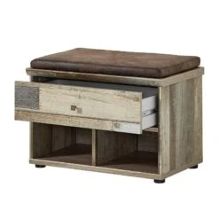 Banc De Vestibule Tapara I (avec Coussin -Red Living garderobenbank tapara i braun grau 4383556