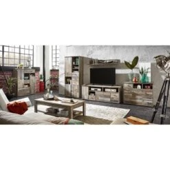 Red Living -Red Living hochkommode tapara ii braun grau 4383852