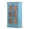 Armoire Watergate -Red Living schrank watergate mango massiv recycled altholz tuerkis blau 3206353